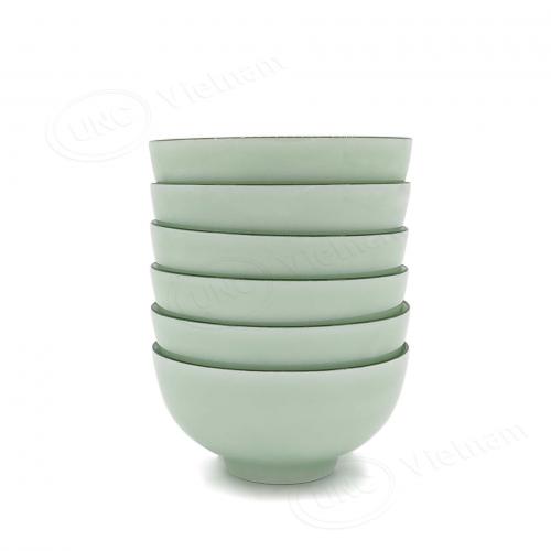 6 Bát Cơm Men Ngọc